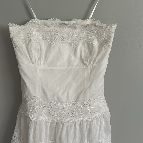 100% COTTON STRAPLESS SUNDRESS - Picture 2 of 9